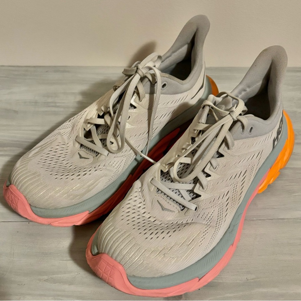 Hoka One One Clifton Edge Nimbus Cloud Lunar Rock 9.5 Men’s Missing Insole